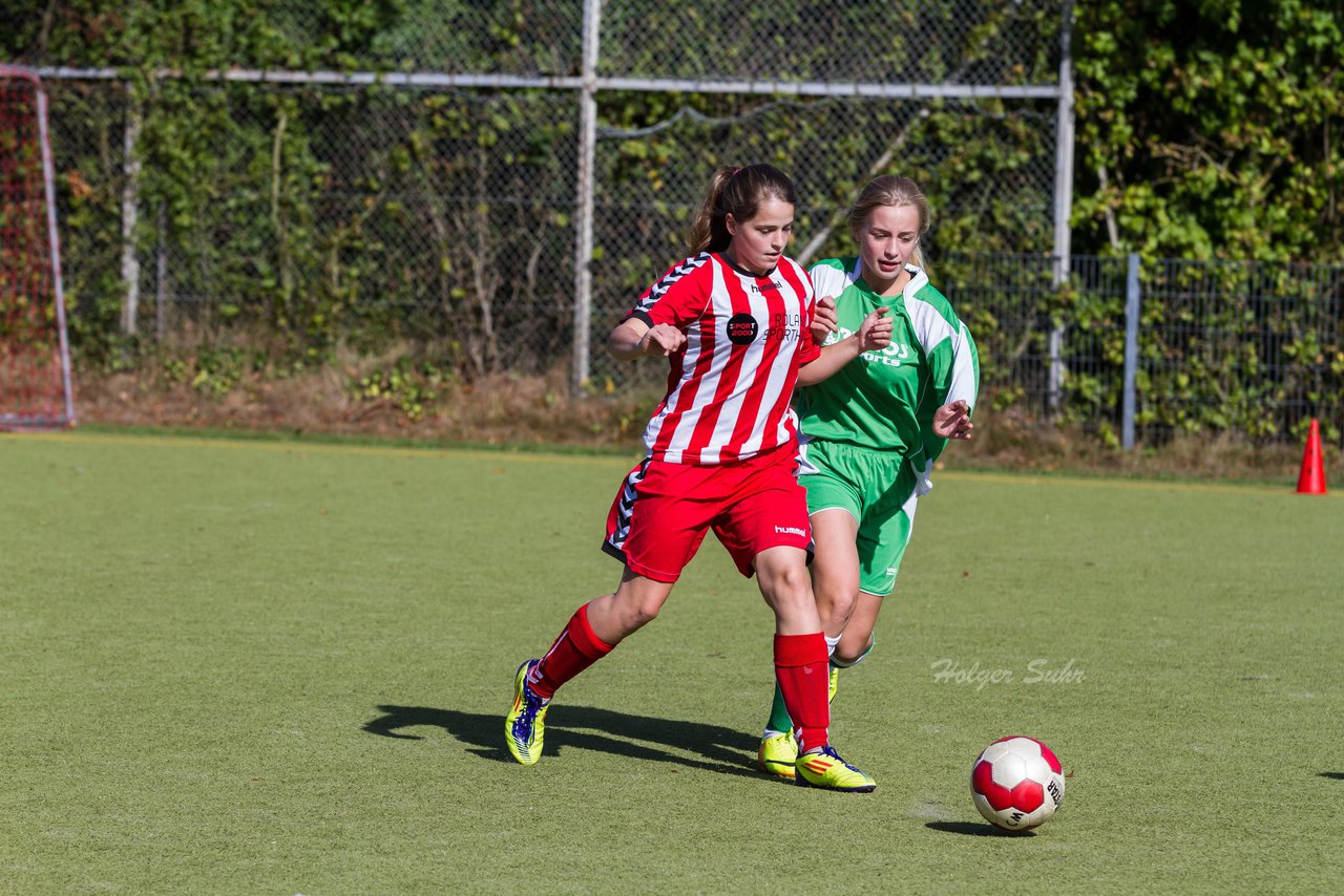 Bild 198 - C-Juniorinnen Kaltenkirchener TS - TuS Tensfeld : Ergebnis: 7:0